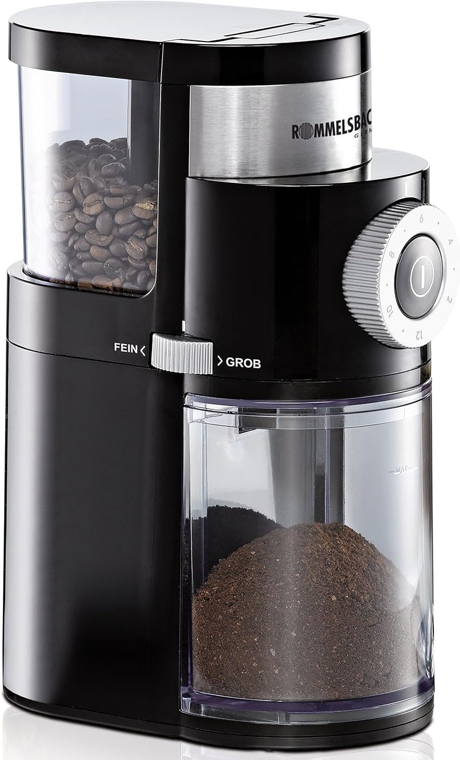 Rommelsbacher Coffee Mill with Disc Grinder