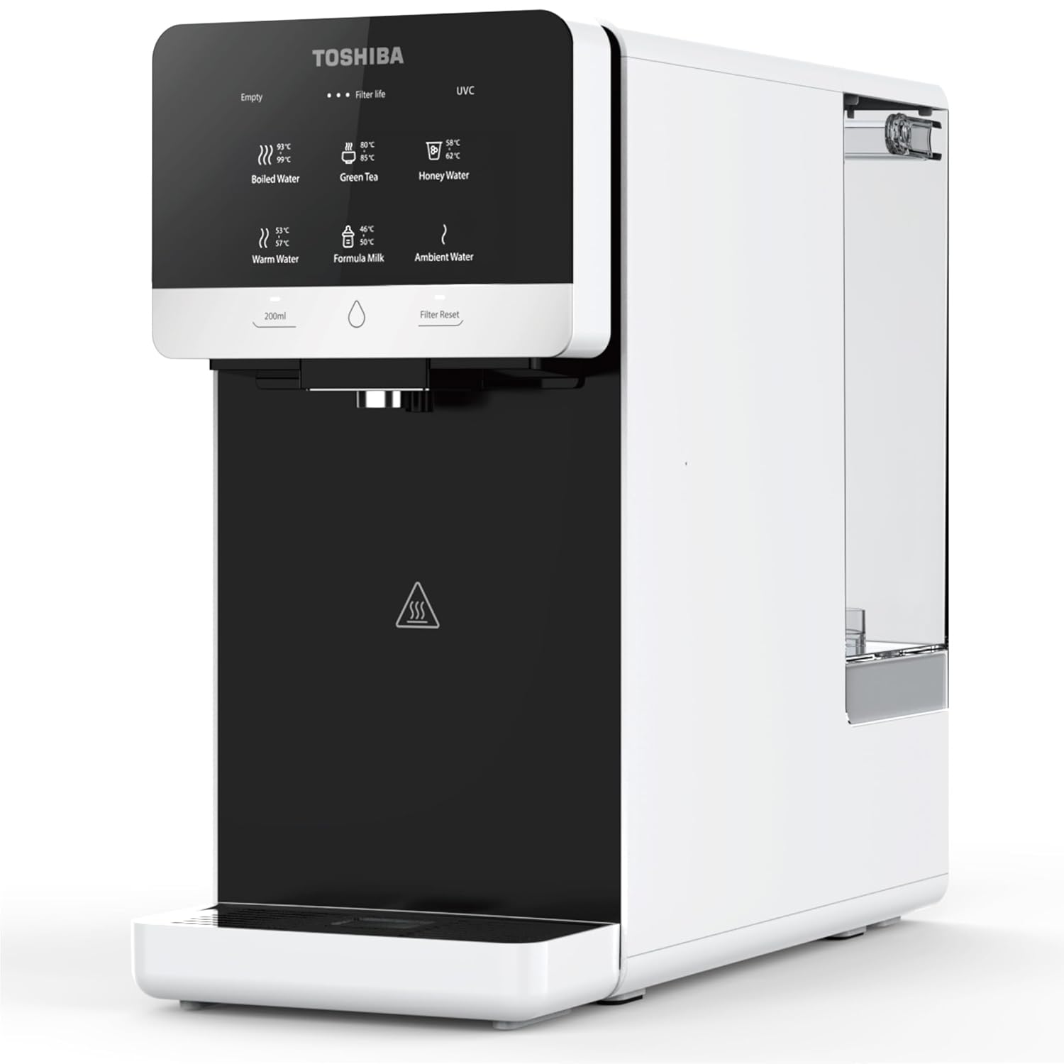 Toshiba Osmosis System, Water Filter Drinking Water, Countertop, No Installation, Hot Water Dispenser, Reverse Osmosis System, Multiple Filtering & Mineralisation, UV Light, NSF Certified