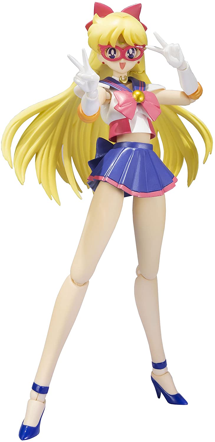 Bandai Tamashii Nations S.H. Figuarts Sailor V" Moon" Action Figure