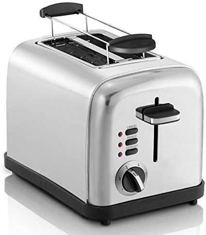 Exido Designer Brushed Stainless Steel Toaster