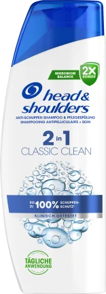 head&shoulders Shampoo anti-dandruff 2in1 Classic Clean, 250 ml