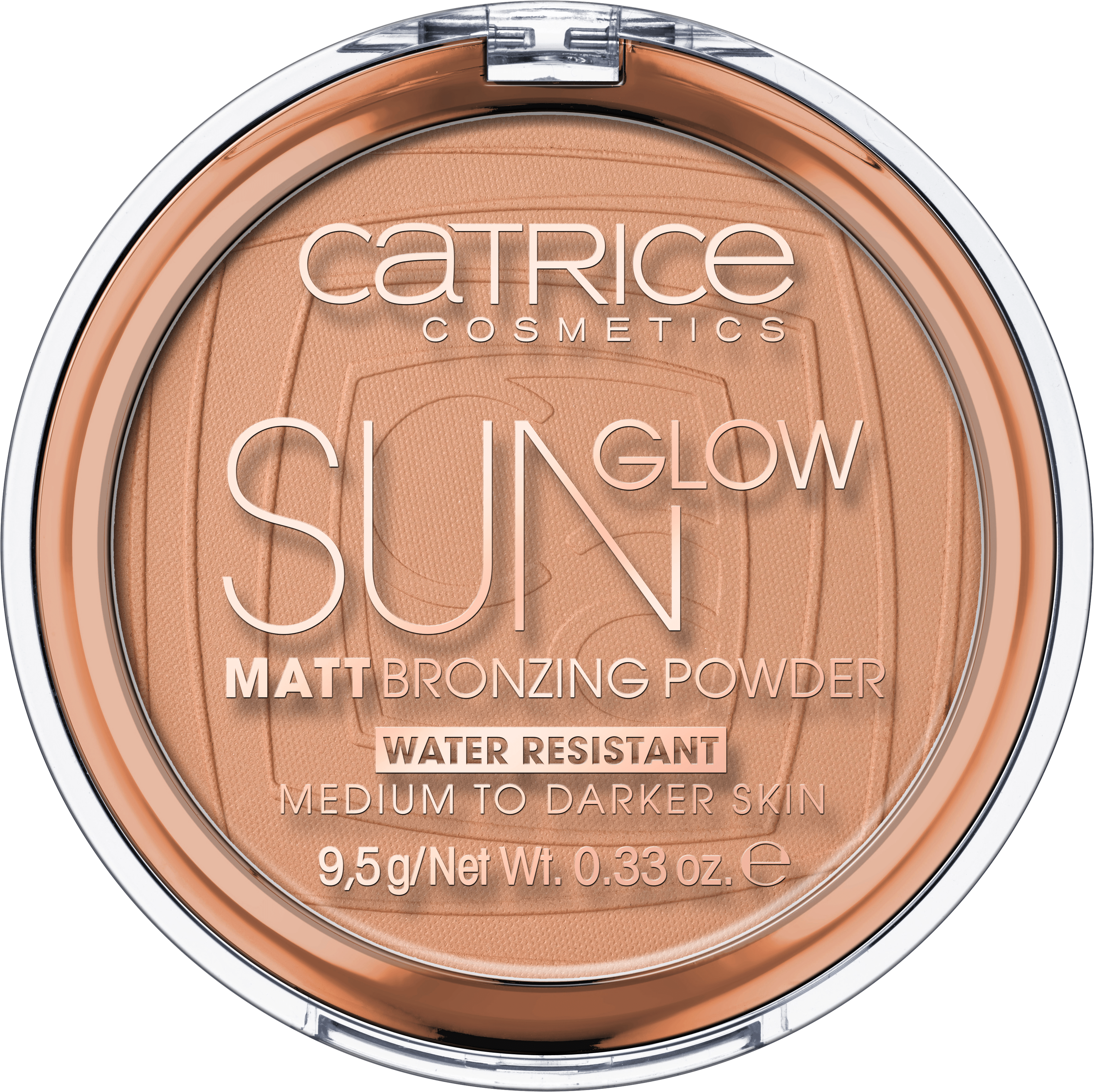 CATRICE Bronzer Sun Glow Matt Bronzing Powder Universal Bronze 035, 9,5 G