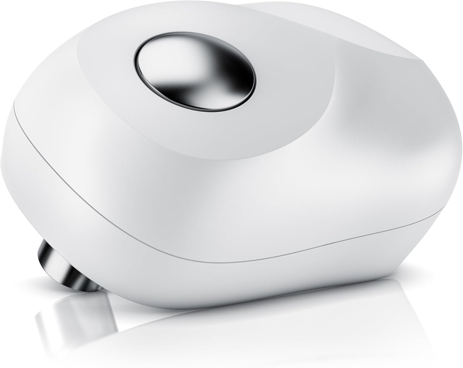 Arendo - One Touch electric can opener - with automatic 360° rotation - opening without sharp edges - for all can sizes - automatic stop - can opener for seniors and children - white
