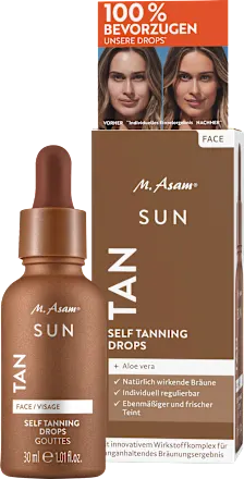 M. Asam Self-tanning concentrate face tanning drops, 30 ml