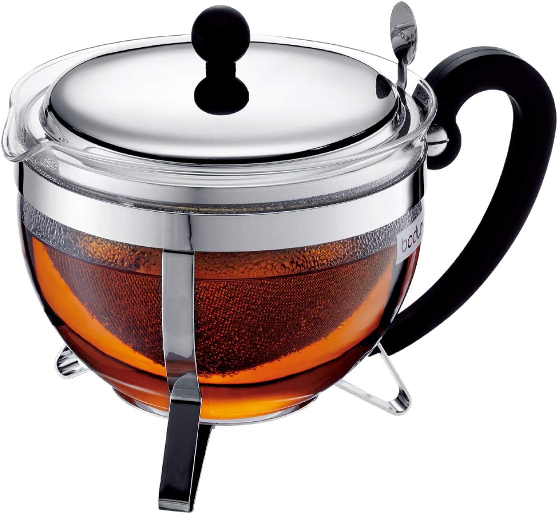 Bodum Chambord Tea Pot - 1.0 L/34 oz, Shiny