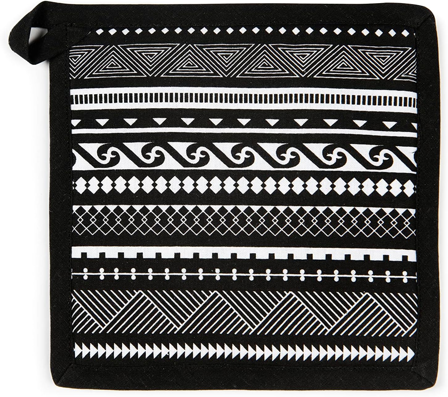 Excelsa Etnico Pot Holder, 20 x 20 cm, 100% Cotton Lining, Polyester Filling