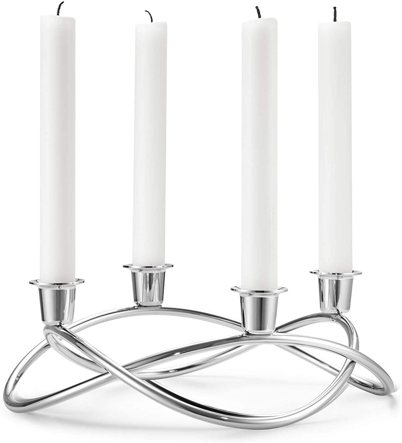 Georg Jensen Season Stainless Steel Candle Holder