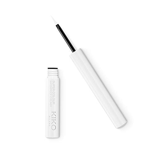KIKO Milano Super Colour Waterproof Eyeliner 01 | Waterproof, Especially Op, ‎01 white