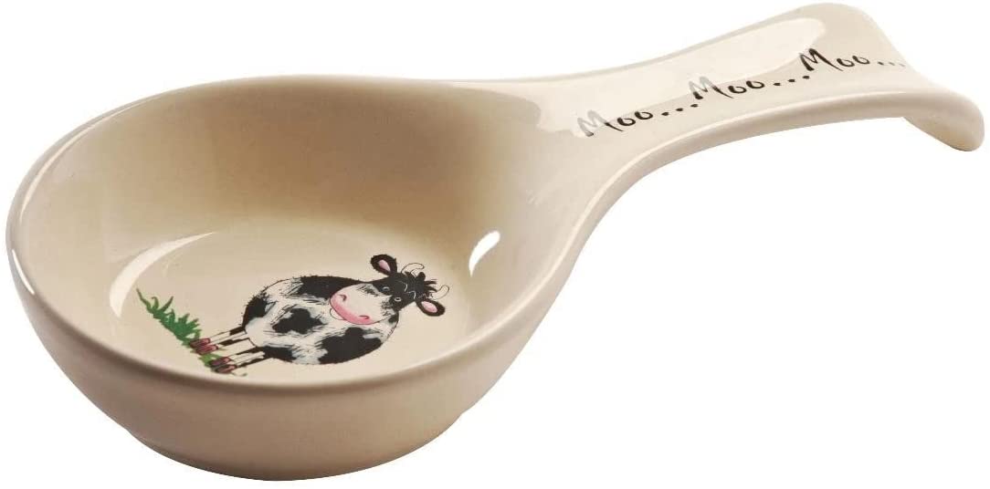 Price & Kensington Price and Kensington Home Farm Collection Spoon Rest, Ceramic, Multi-Colour
