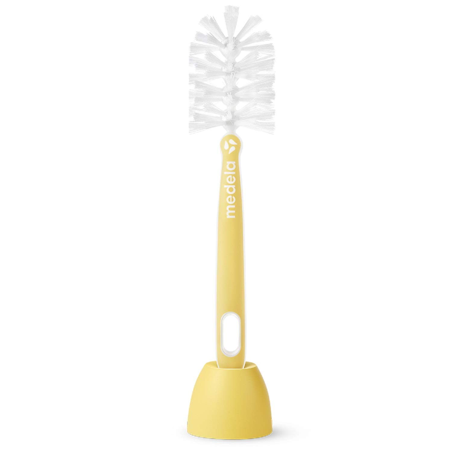 Medela Quick Clean Bottle Brush - 180° Bristle Design for Splash-free, Thorough Cleaning - BPA Free