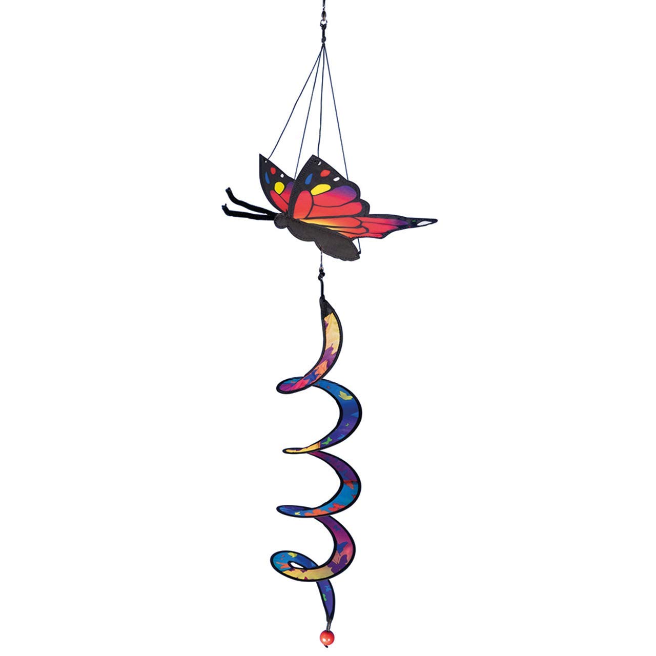 Cim Wind Chime - Butterfly Twister - Span 24 Cm - Spiral: Diameter 10 Cm X 
