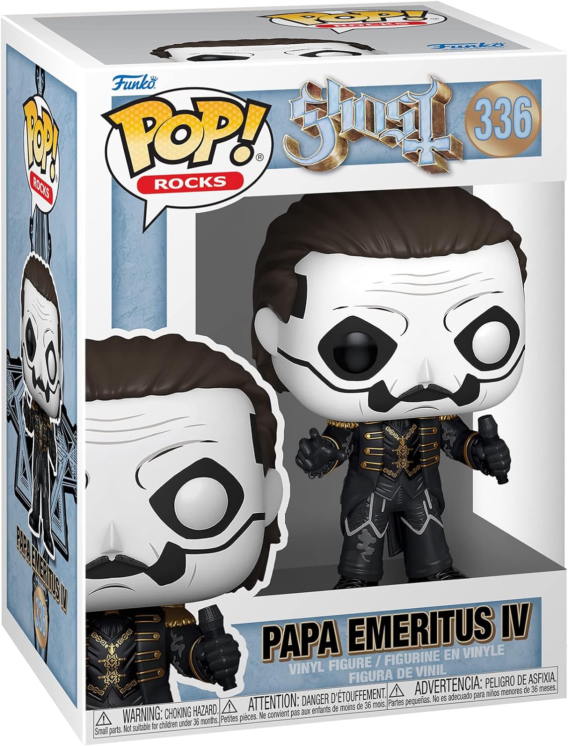 Funko POP! Rocks: Ghost - Papa Emeritus IV - Ghost Band - Vinyl Collectible Figure - Gift Idea - Official Merchandise - Toys for Children and Adults - Music Fans - Model Figure for Collectors