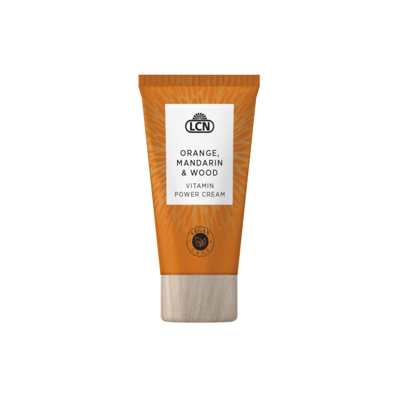 LCN Orange, Mandarin & Wood - Vitamin Power Hand Cream 50 ml - Extremely Rich Cream with Effective Booster Complex