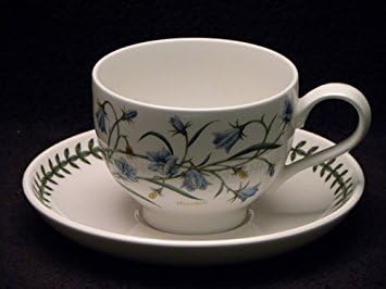 Portmeirion Botanic Garden Breakfast cup & saucer Traditional Roundleaf Bellflower