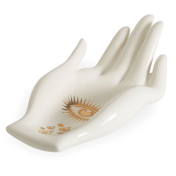 Gilded Eve fruit bowl by Jonathan Adler