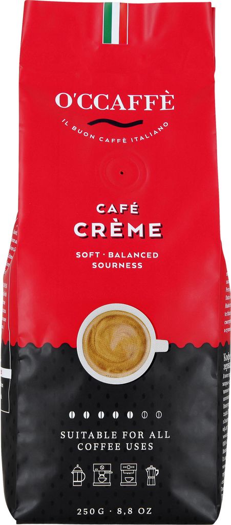 O'CCAFFE' OCCAFFÈ Cafè Crème | whole bean | 250g