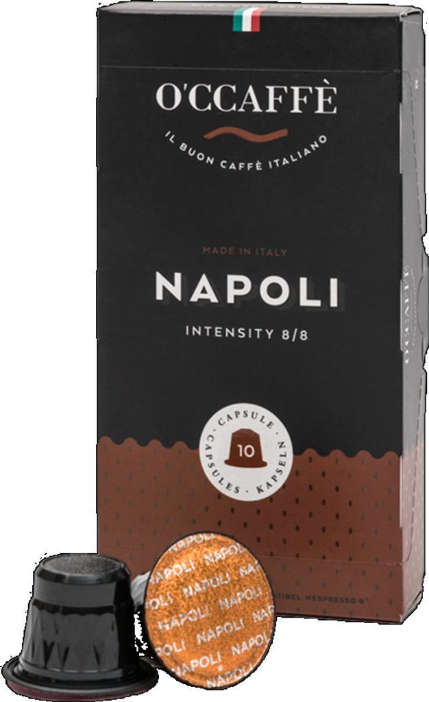 O'CCAFFE' OCCAFFÈ Napoli | 10 Nespresso® compatible capsules 50g