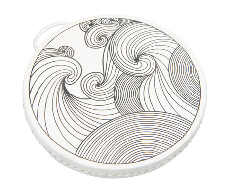 Ocean drum, “Wave” motif, 30 cm