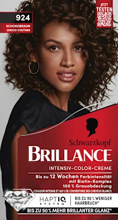 Schwarzkopf Brillance Hair color 924 Chocolate Brown, 1 pc. 200 ml