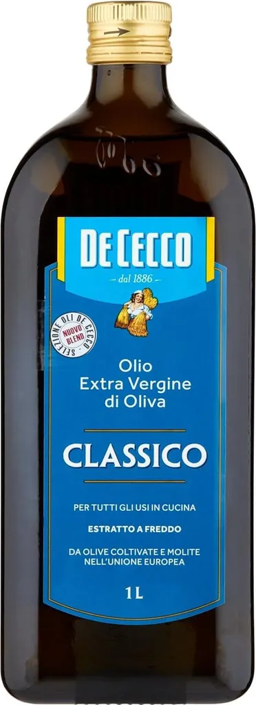 oil Extra virgin olive oil Classico De Cecco 1L bottle 1000 ml