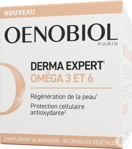 Oenobiol Derma Expert Omega 3 6 Skin Regeneration 30 Capsules