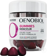 Oenobiol Gummies Slimming Appetite Suppressant Dietary Supplement 60 Gummies