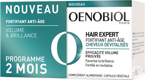 Oenobiol Hair Expert Anti-Ageing Fortifiant 2x30 capsules