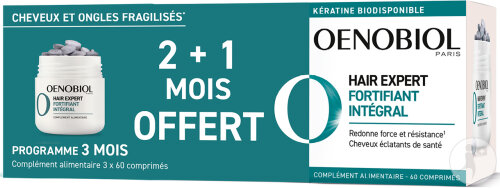 Restaxil Oenobiol Hair Expert Holistic Strengthening 3x60 Tablets