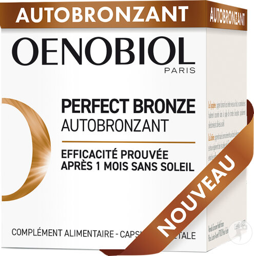 Oenobiol Solaire Perfect Bronze Self-Tanning Food Supplement 30 Capsules