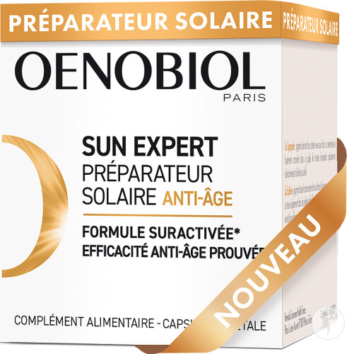 Oenobiol Sun Expert Anti-Aging Sun Preparation Dietary Supplement 30 Capsules