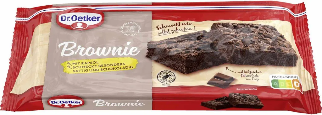 Mega-Paradies Oetker Brownie sheet cake (300 g)