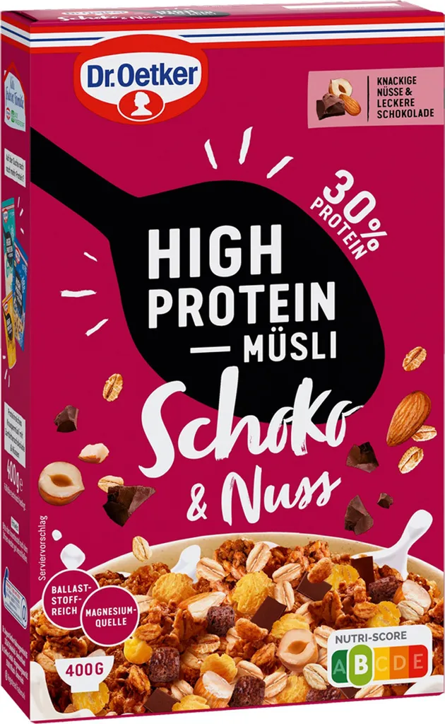 Mega-Paradies Oetker Chocolate & Nut Muesli 0.4 kg