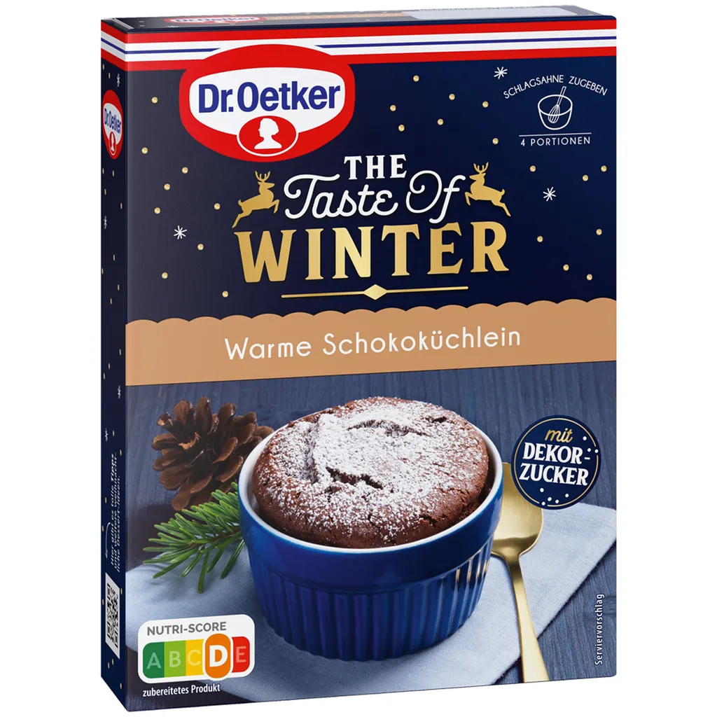 Oetker Warm Chocolate Cakes 0.138kg