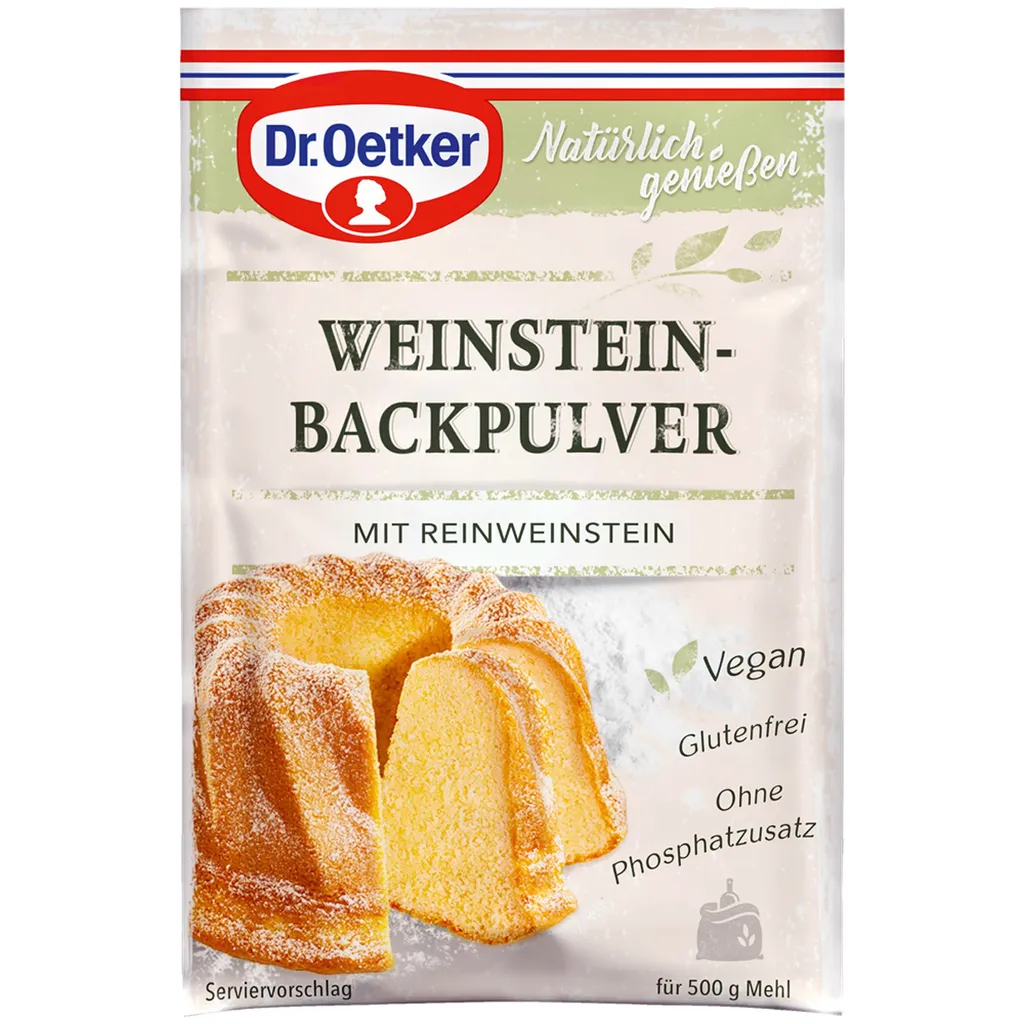 Mega-Paradies Oetker Cream of Tartar Baking Powder 0.06 kg 60g