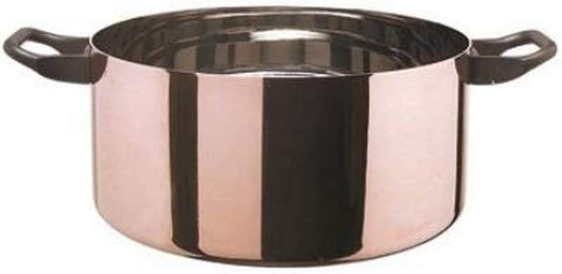 Officina Alessi 20 cm Casserole with 2 Handles, Gold