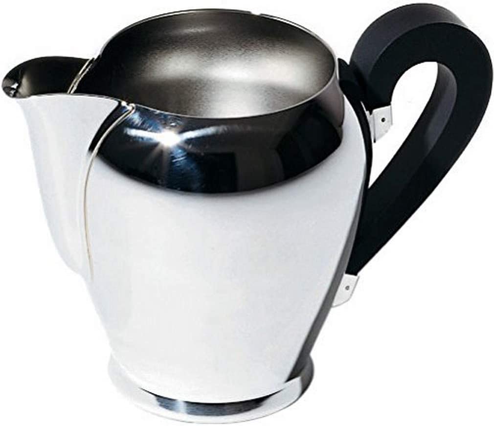 Officina Alessi Bombe Milk Jug, Silver