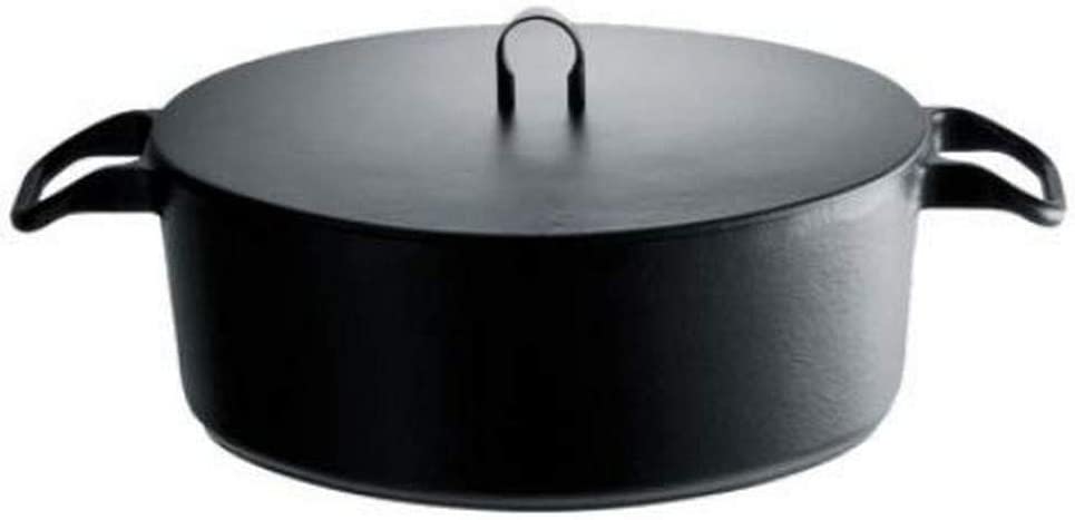 Officina Alessi Oval Casserole, Black