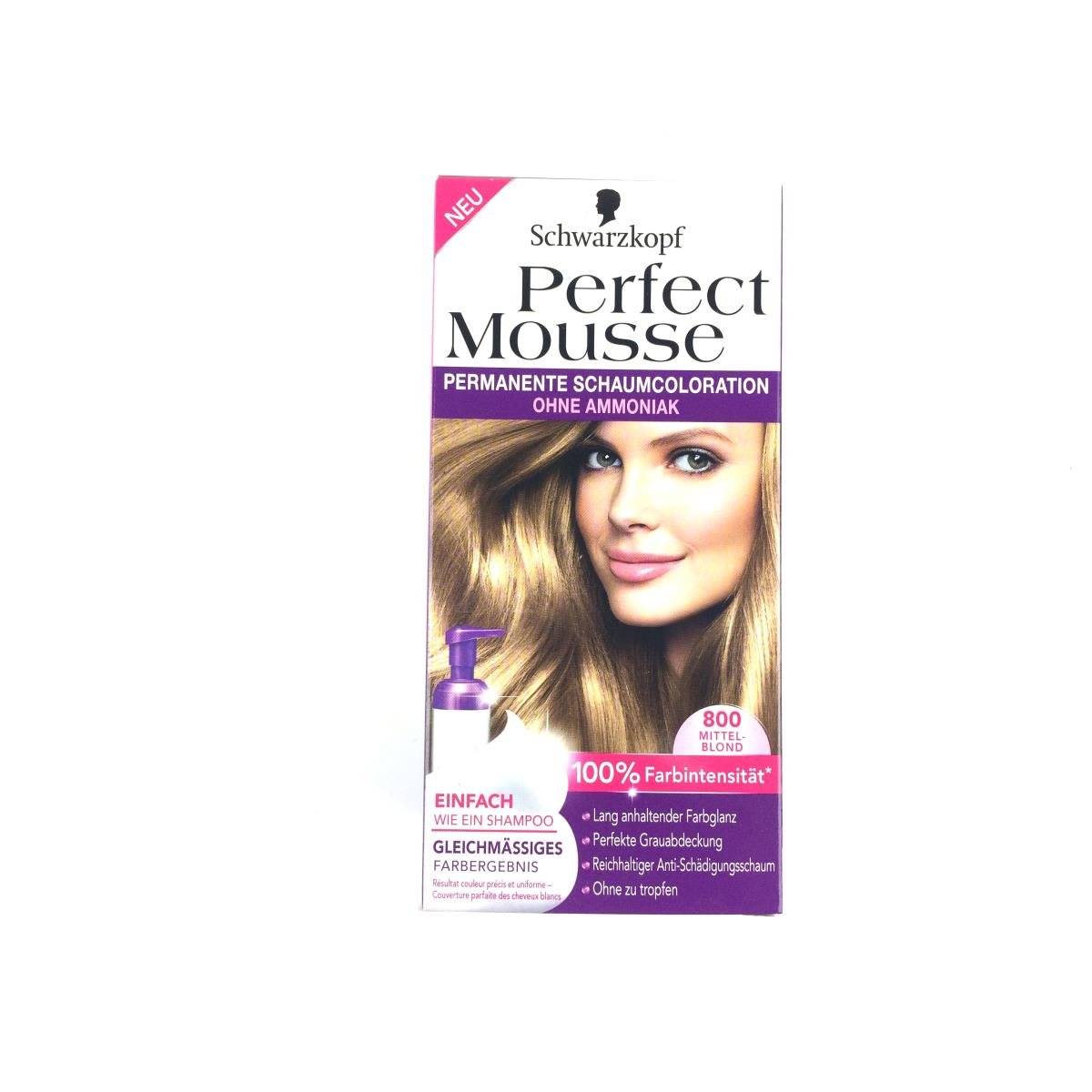 Perfect Mousse PERFECT MoussePermanent mittelblond 93 ml