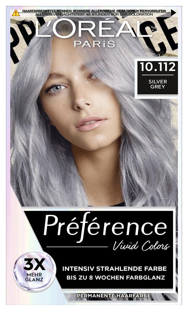 L'Oréal Paris Preférence Vivid Colors Silver Gray