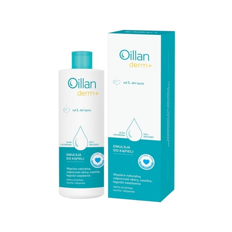 Oillan Derm+ Bath emulsion from the first day of life 400 ml