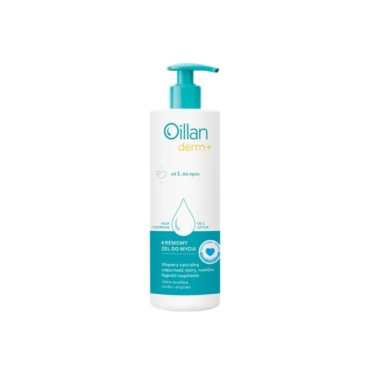 Oillan Derm+ Creamy Washing Gel from the first day of life 400 ml