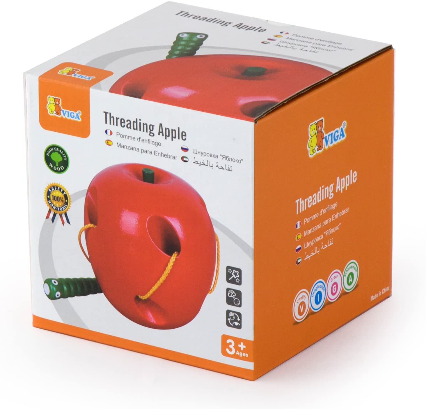 Viga Nct Threading Apple With Caterpillar