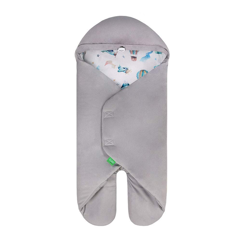 Lulando Art Collection 5902659886651 Baby Sleeping Bag 90 cm x 80 cm Grey 500 g