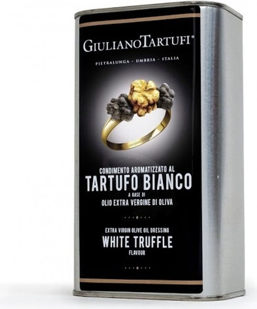 Giuliano Tartufi Oil flavored with white truffle, 1000 ml