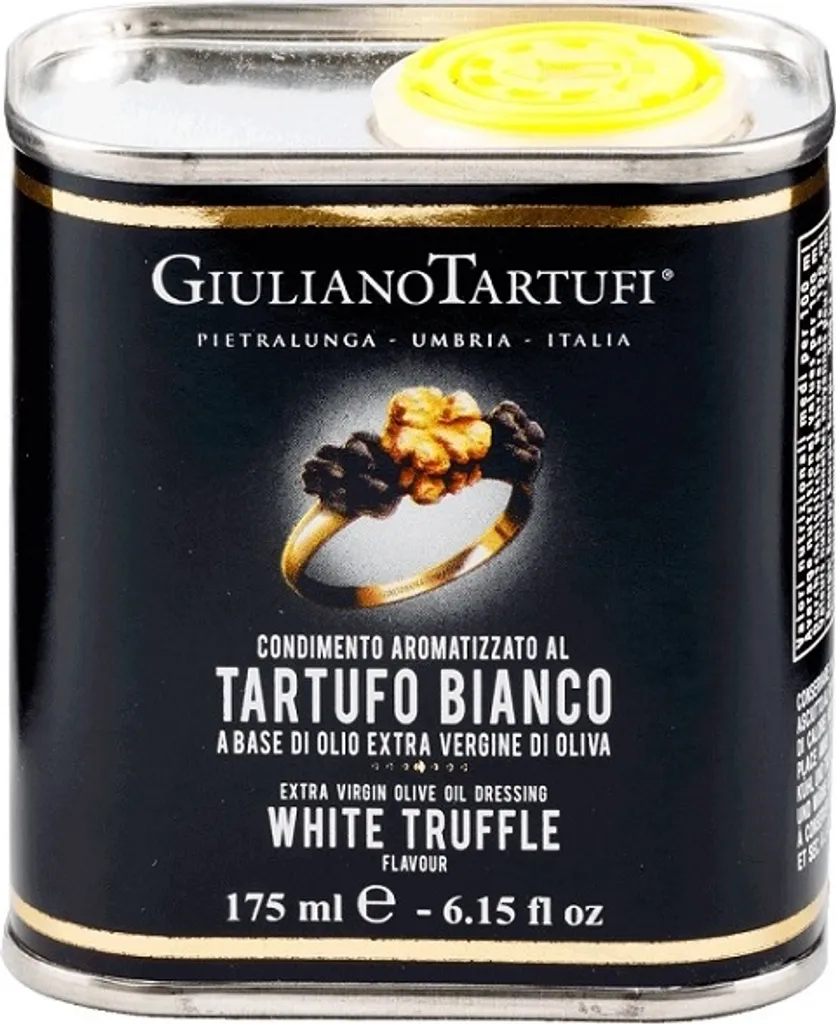 Giuliano Tartufi Oil flavored with White Truffle, 175 ml