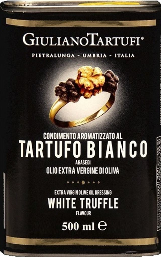 Giuliano Tartufi Oil flavored with white truffle, 500 ml