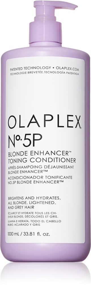 Olaplex N°5P Blonde Enhancer toning conditioner for blonde and salt-and-pepper hair