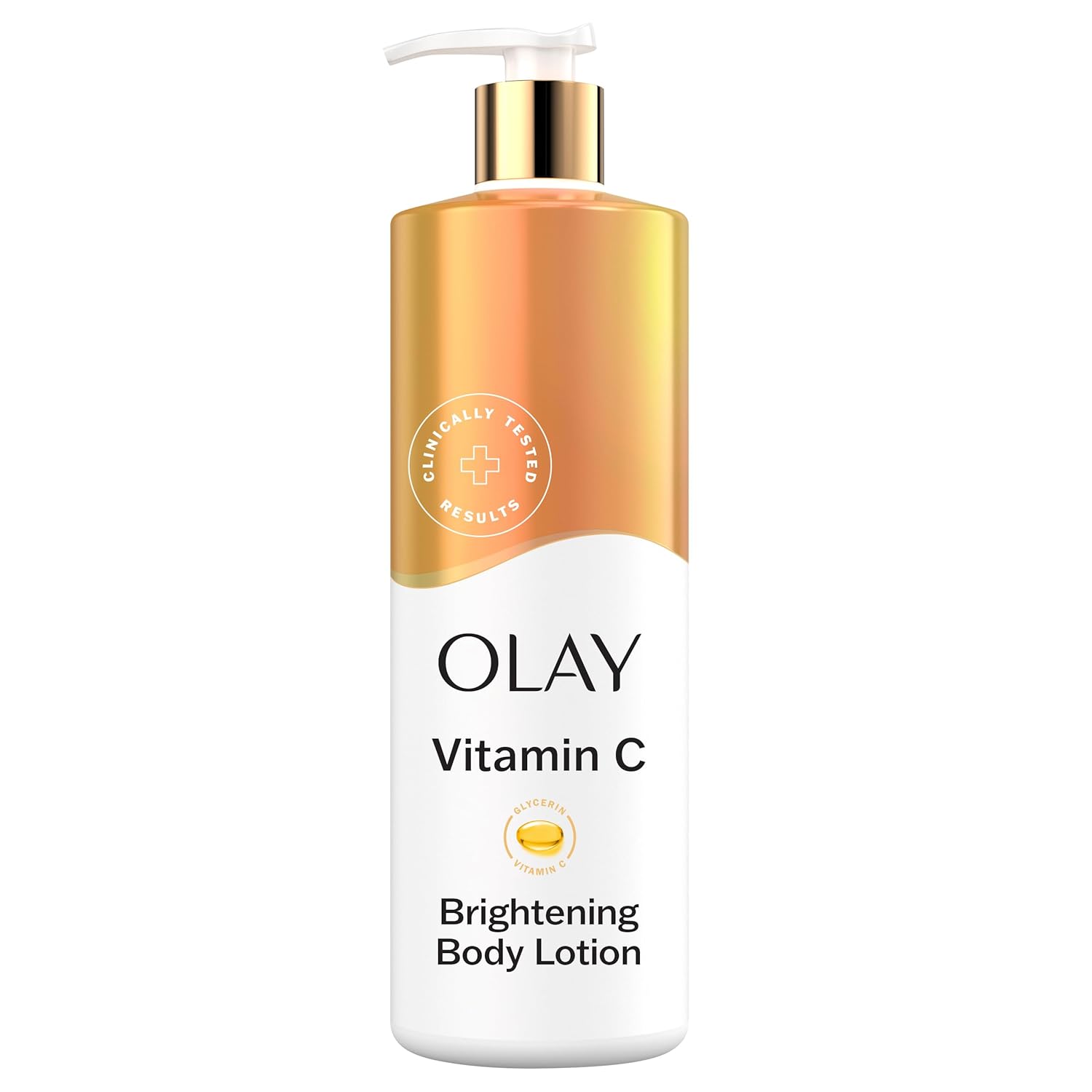 Olay Revitalising and Moisturising Hand and Body Lotion with Vitamin C, 502 ml Pump