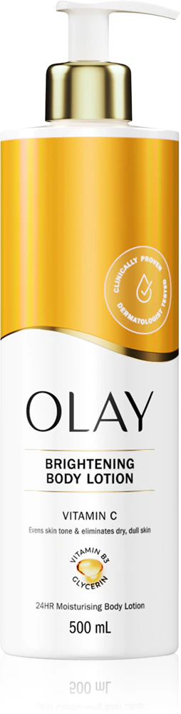 Olay Vitamin C Brightening Body Lotion: moisturizing body lotion with revitalizing effect
