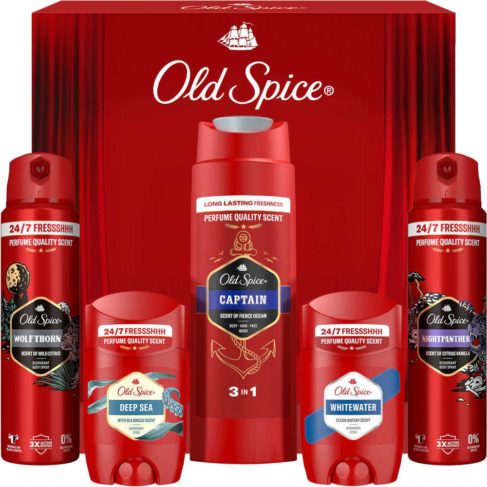 Old Spice Discovery Box Gift Set for Men